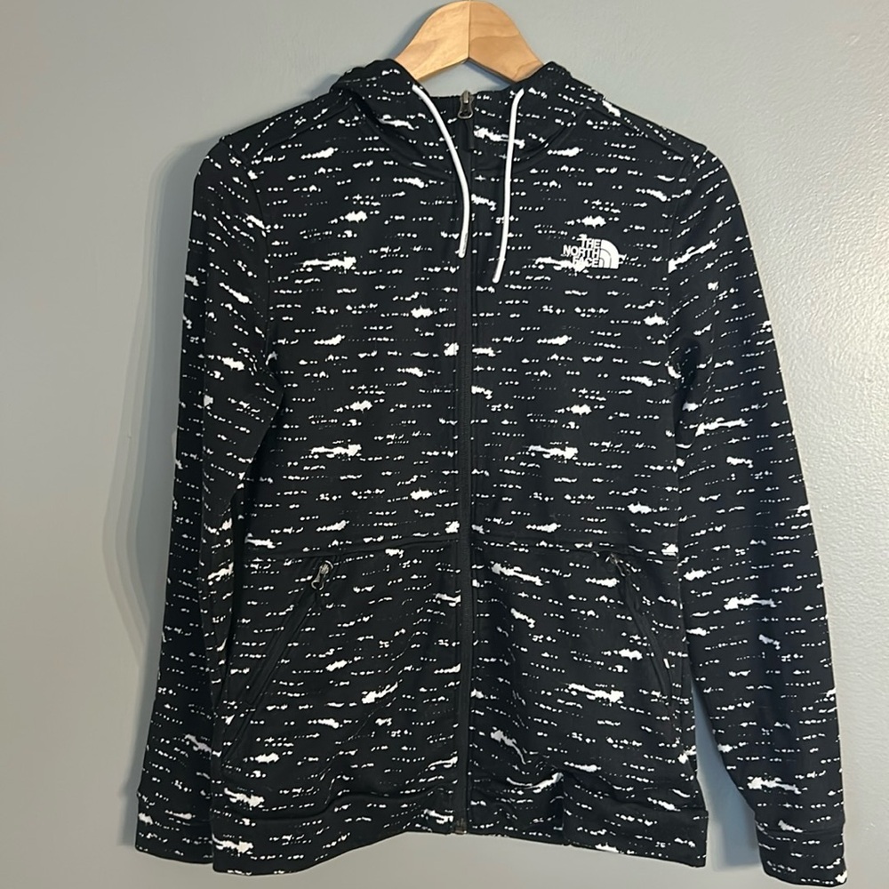 The North Face Black and White Hoodie